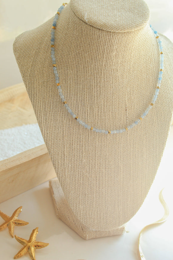 Sky & Shoreline Beaded Necklaces