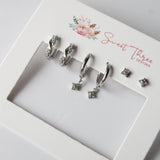 Afterglow Triple Earring Set