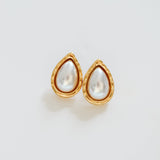 Marina Pearl Teardrop Studs