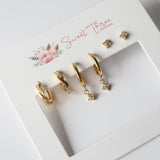 Afterglow Triple Earring Set