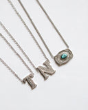 Cheyenne Scroll Monogram Necklaces