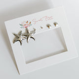 Beachcomber Triple Earring Set