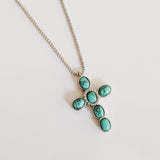 Choosin' Texas Turquoise Cross Necklace