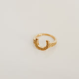 Cheyenne Scroll Signet Ring