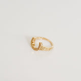 Cheyenne Scroll Signet Ring