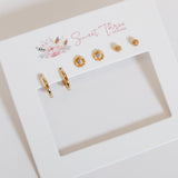 Daisy Dukes Triple Earring Set