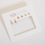 Daisy Dukes Triple Earring Set