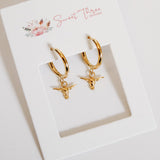 Boho Bull Hoops