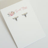 Boho Bull Studs