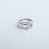 Ella Double Cross Ring