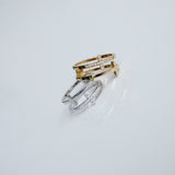 Ella Double Cross Ring