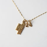 Game Day Charm Necklaces - GOLD