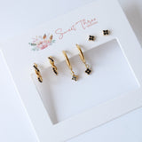 Afterglow Triple Earring Set