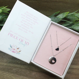 Piece of My Heart Necklace Set